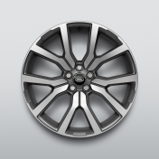 Alloy Wheel - 20" Style 5115, 5 split-spoke, Satin Dark Grey Diamond Turned finish