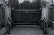 Defender 2007 Luggage Partition - Full Height, 90 SW