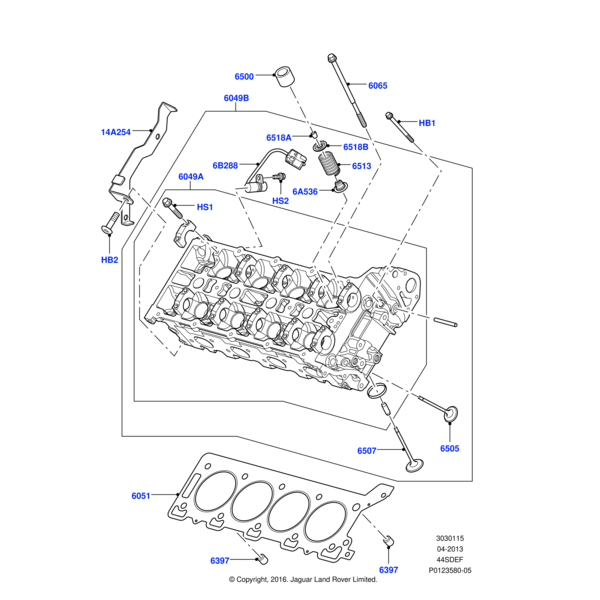 FB108181 - Land Rover Bolt