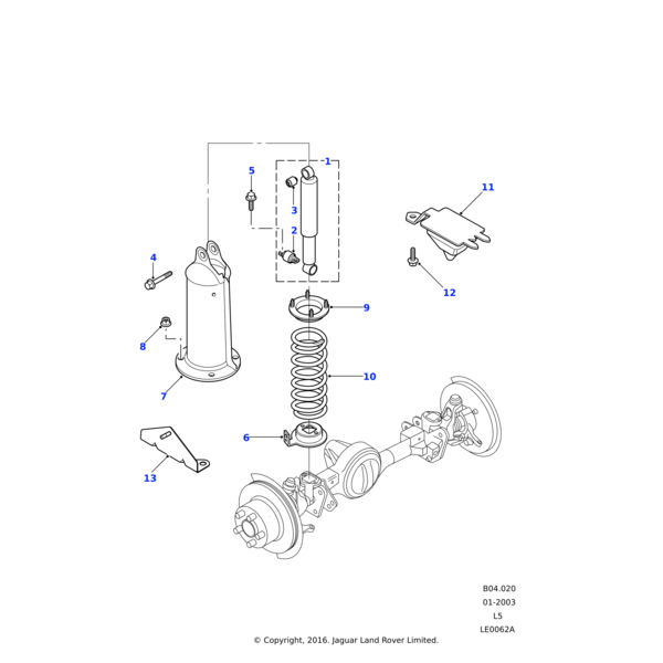 ABU700210 - Land Rover Bracket