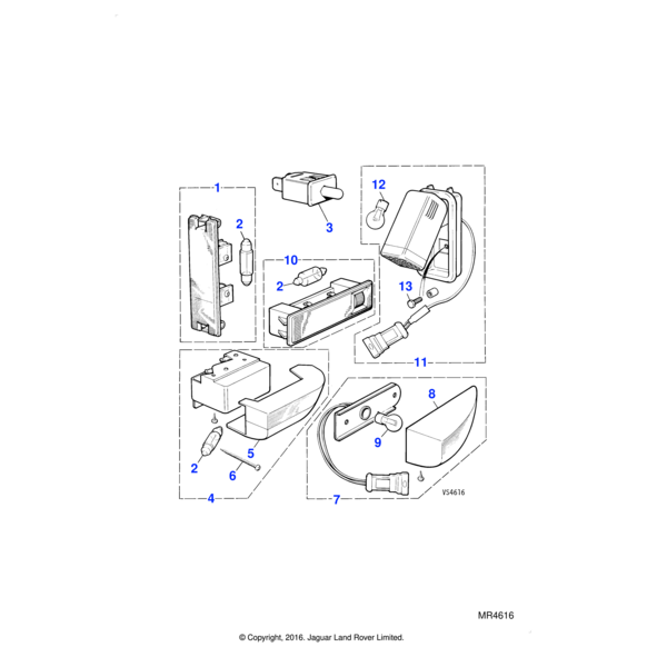 AB606021J - Jaguar Screw