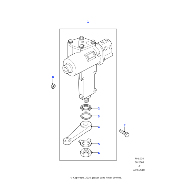 ANR1190 - Land Rover Bolt-flanged head