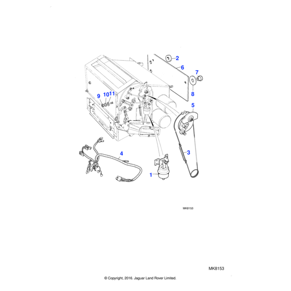 AAU4011 - Jaguar Vacuum actuator