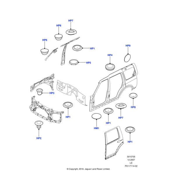 AZP500060 - Land Rover Plug