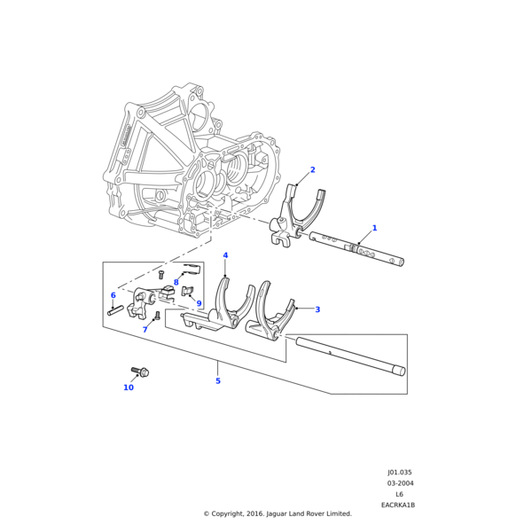 ALU1301L - Land Rover Bolt