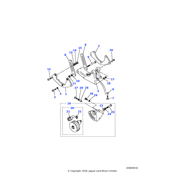FB108081L - Land Rover Bolt
