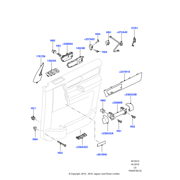 DA608054 - Land Rover Screw
