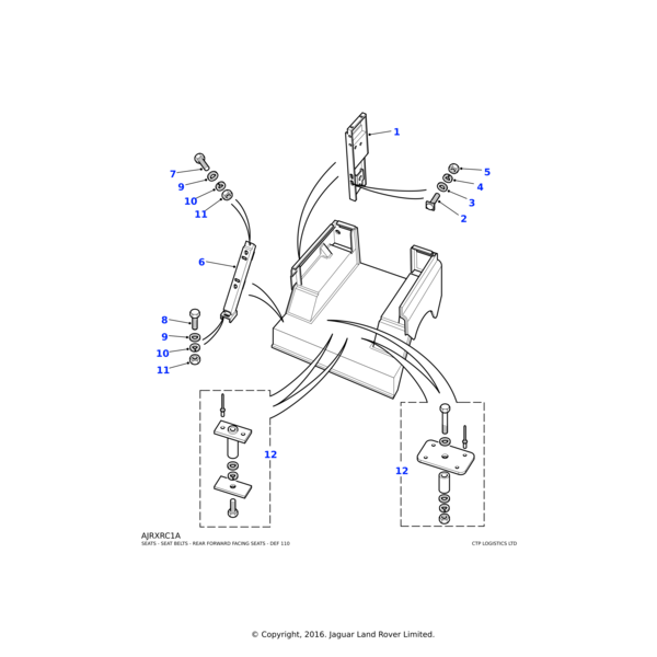 255227 - Land Rover Screw