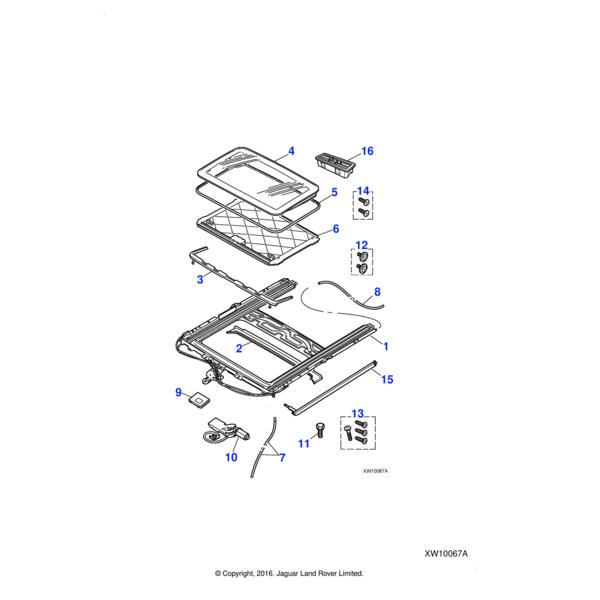 C2C11673 - Jaguar Repair kit