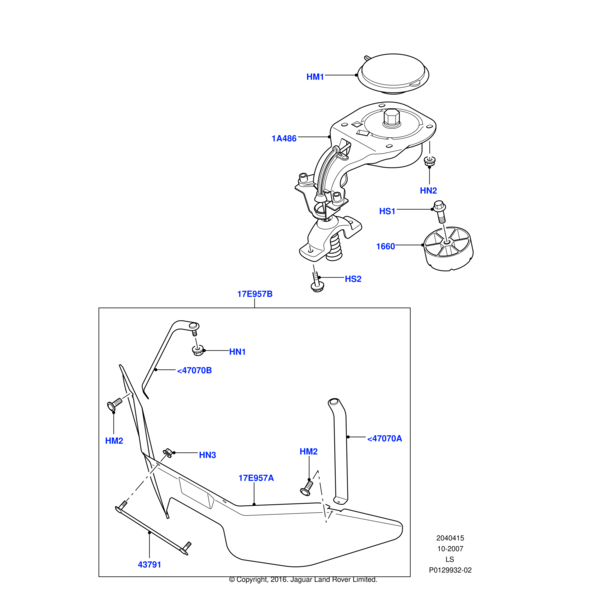 DYP101310 - Land Rover Screw