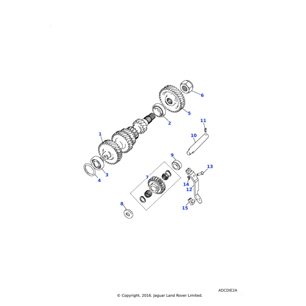 13H2023L - Land Rover Circlip
