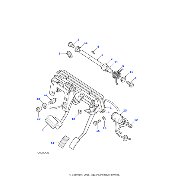 560864 - Land Rover Switch - Stop Light