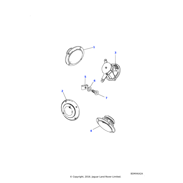 AB608074 - Land Rover Screw