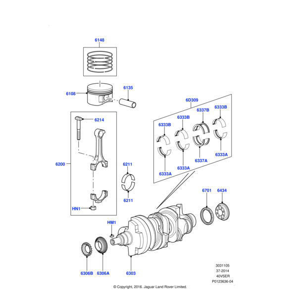 1021662 - Land Rover Nut