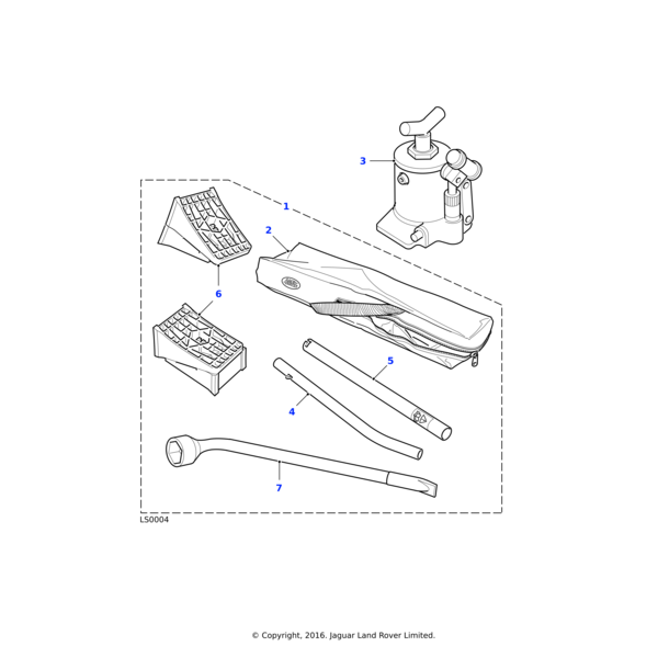 ANR6895 - Land Rover Wheelbrace