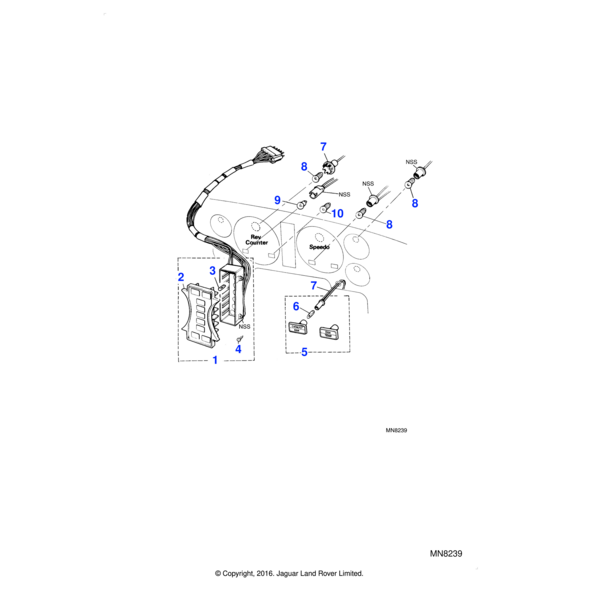 AB604031J - Jaguar Screw
