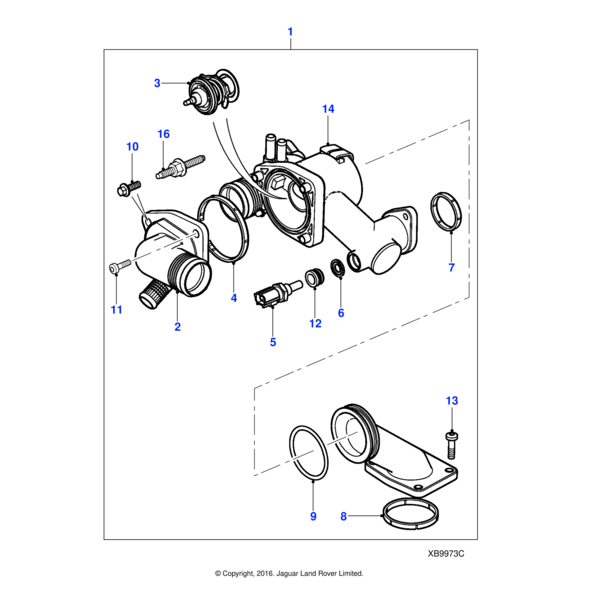 AJ810002 - Jaguar Screw