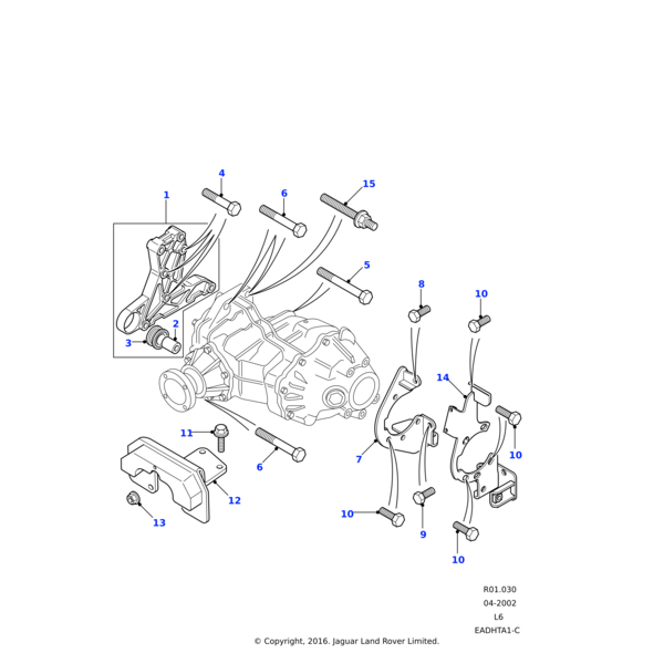 FC110197M - Land Rover Bolt-flanged head