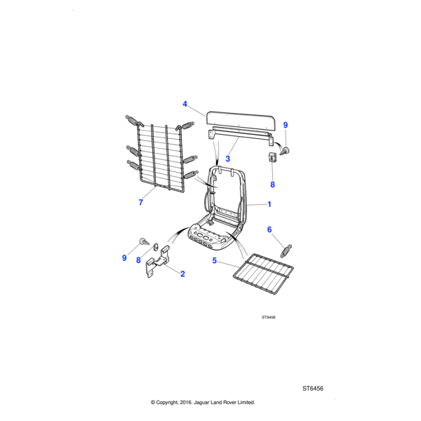 BD42638 - Jaguar Retainer clip
