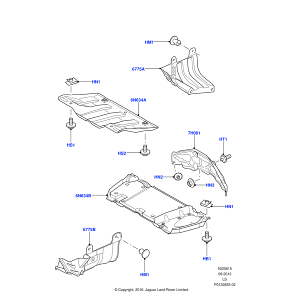 AYH100790 - Land Rover Nut-lug