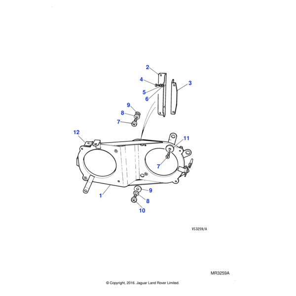 78319J - Jaguar Spire nut