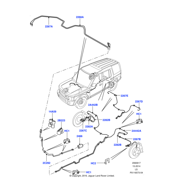 BMK2466 - Land Rover Connector brake