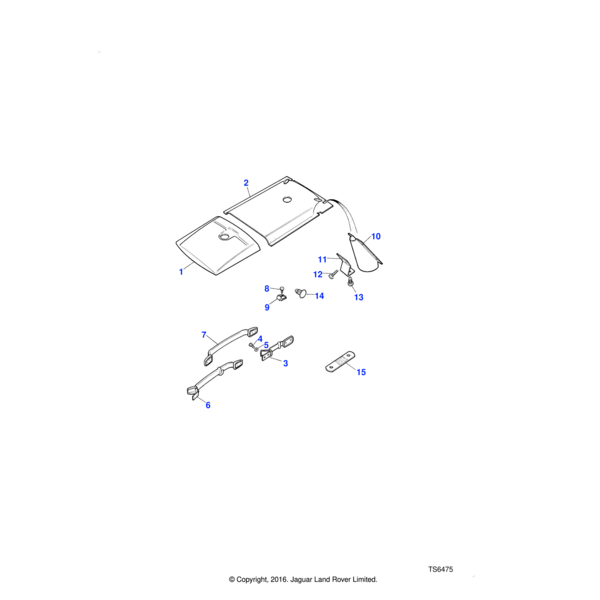 391506 - Land Rover Handle-grab