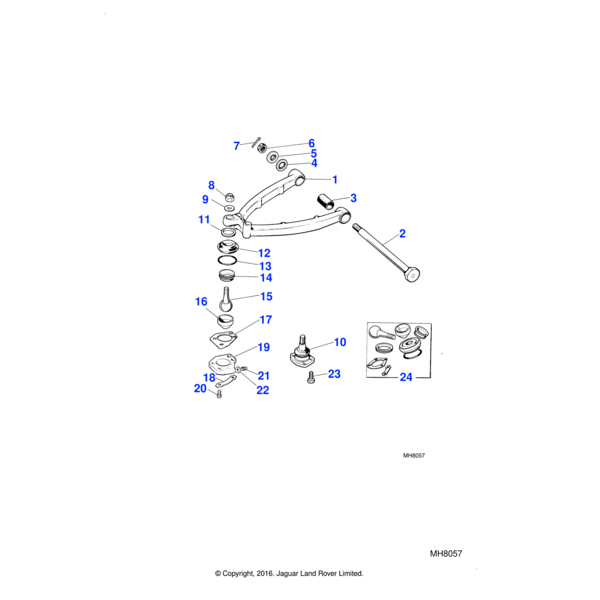 12803 - Jaguar Balljoint kit