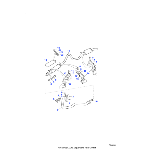 BH108101L - Land Rover Bolt