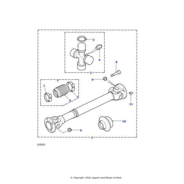 242522 - Land Rover Circlip