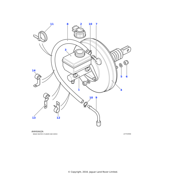 572548 - Land Rover Clip-Hose