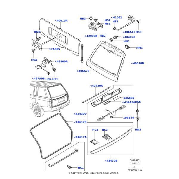 DYH000140 - Land Rover Nut