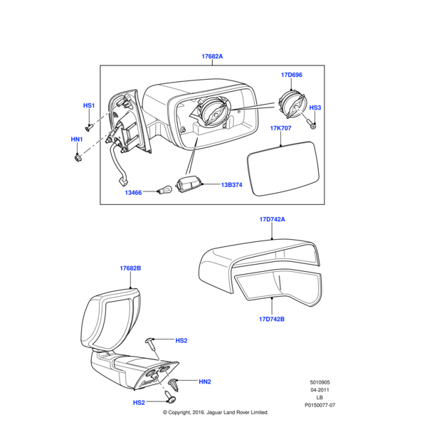 FN106046 - Land Rover Nut