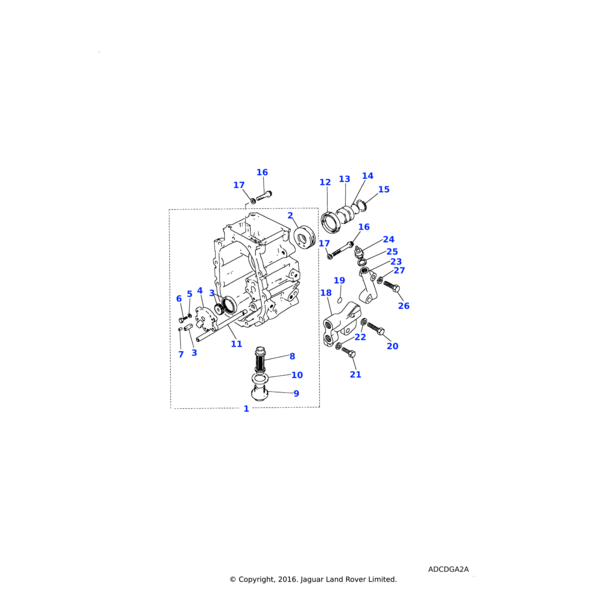 232042 - Land Rover Washer-sealing
