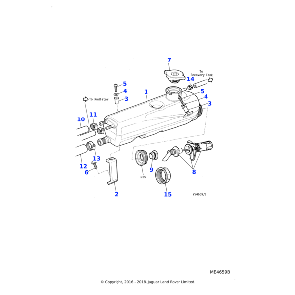AAU4931 - Jaguar Rawl nut