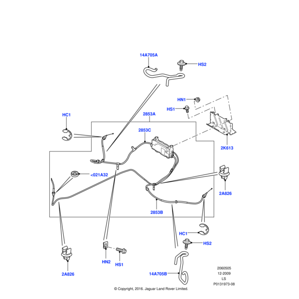 DYP500020 - Land Rover Screw
