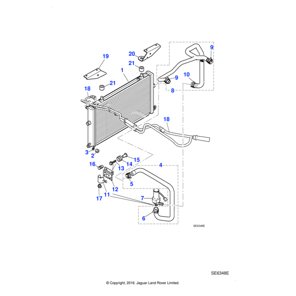 JFS10625F - Jaguar Flange head screw