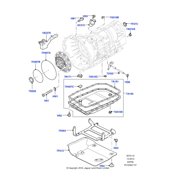FB110087 - Land Rover Bolt