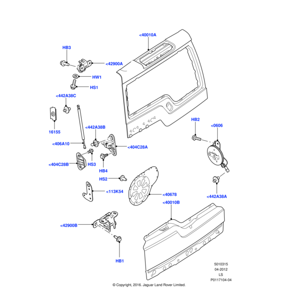 BKF780010 - Land Rover Stud - Damper Ball