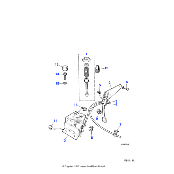13H489J - Jaguar Clip