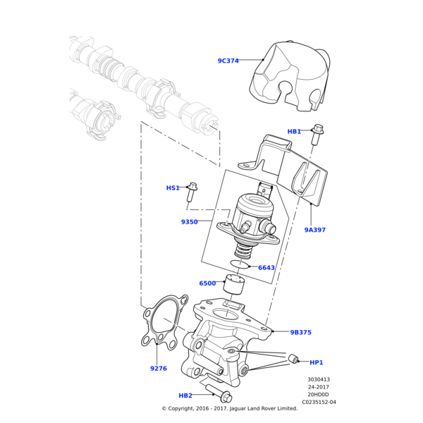 4469260 - Land Rover Bolt