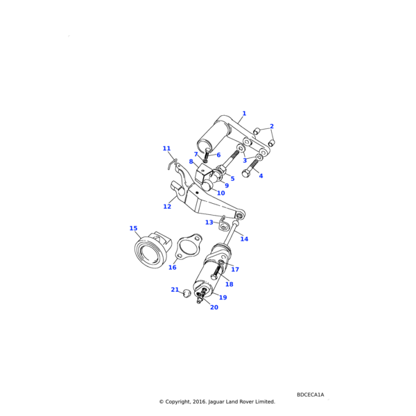 514244 - Land Rover Kit-repair clutch slave cylinder