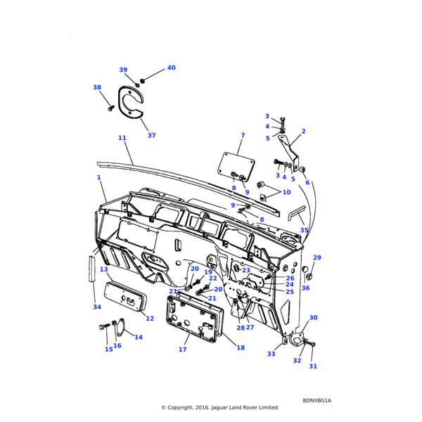 257015 - Land Rover Screw