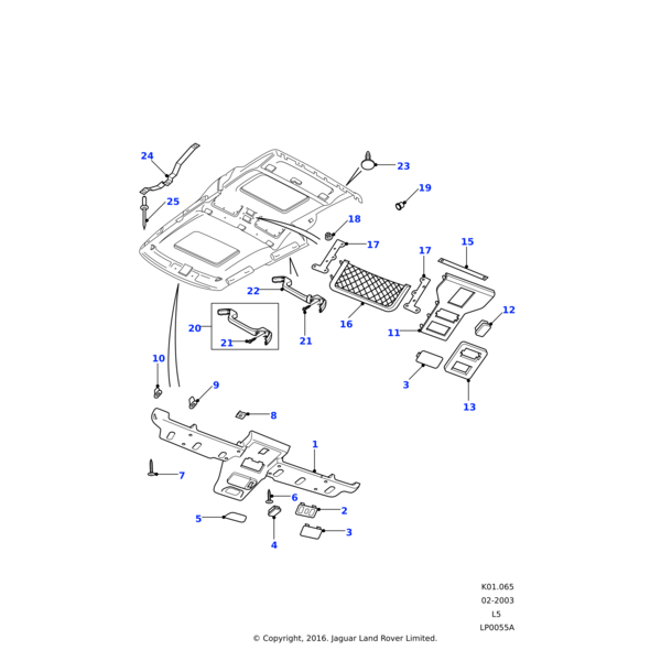 ALU1629L - Land Rover Grommet