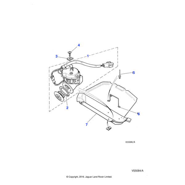AA608045J - Jaguar Screw