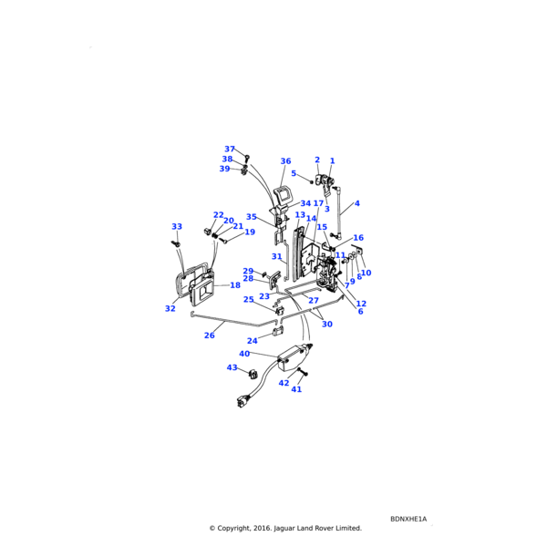 251335 - Land Rover Nut - Hex.
