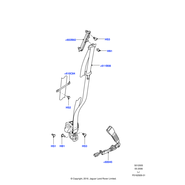 EYG500030 - Land Rover Bolt