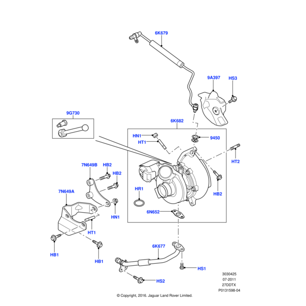 1331076 - Land Rover Gasket