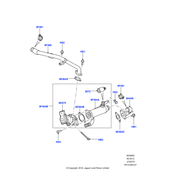 1316028 - Land Rover Bolt