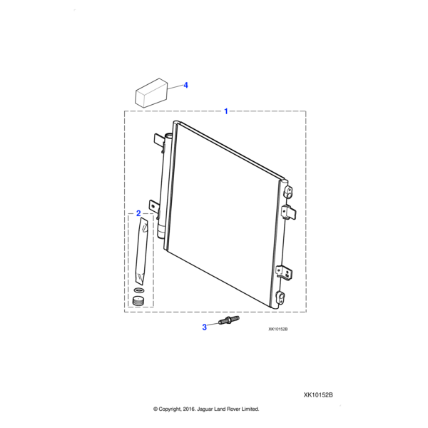 C2C12578 - Jaguar Condenser